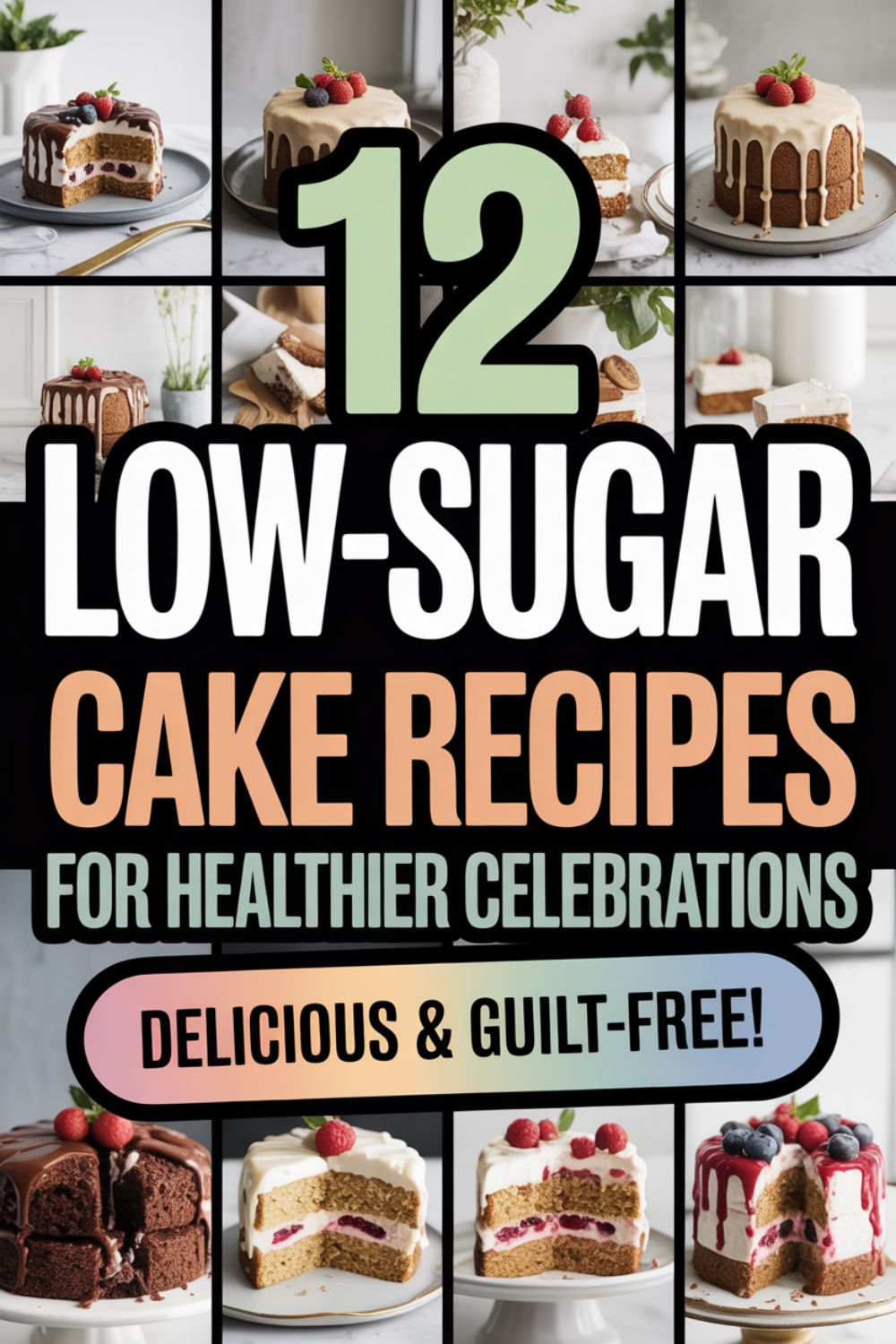 12 Low-Sugar Cake Recipes for Healthier Celebrations 2