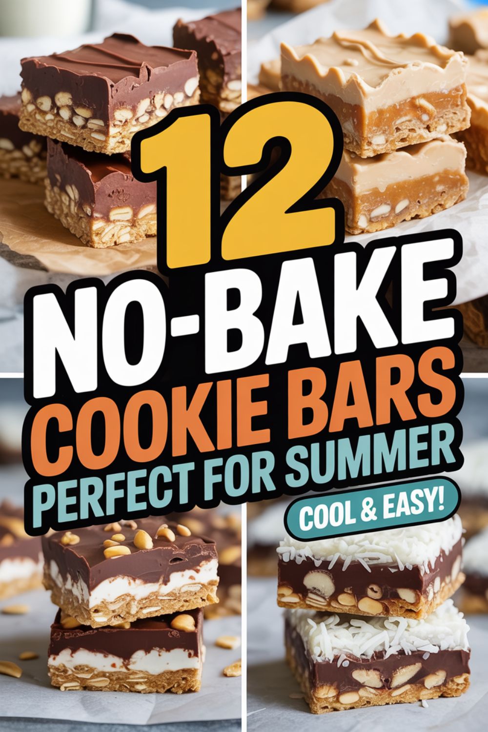 12 No-Bake Cookie Bars That Are Perfect for Summer 2