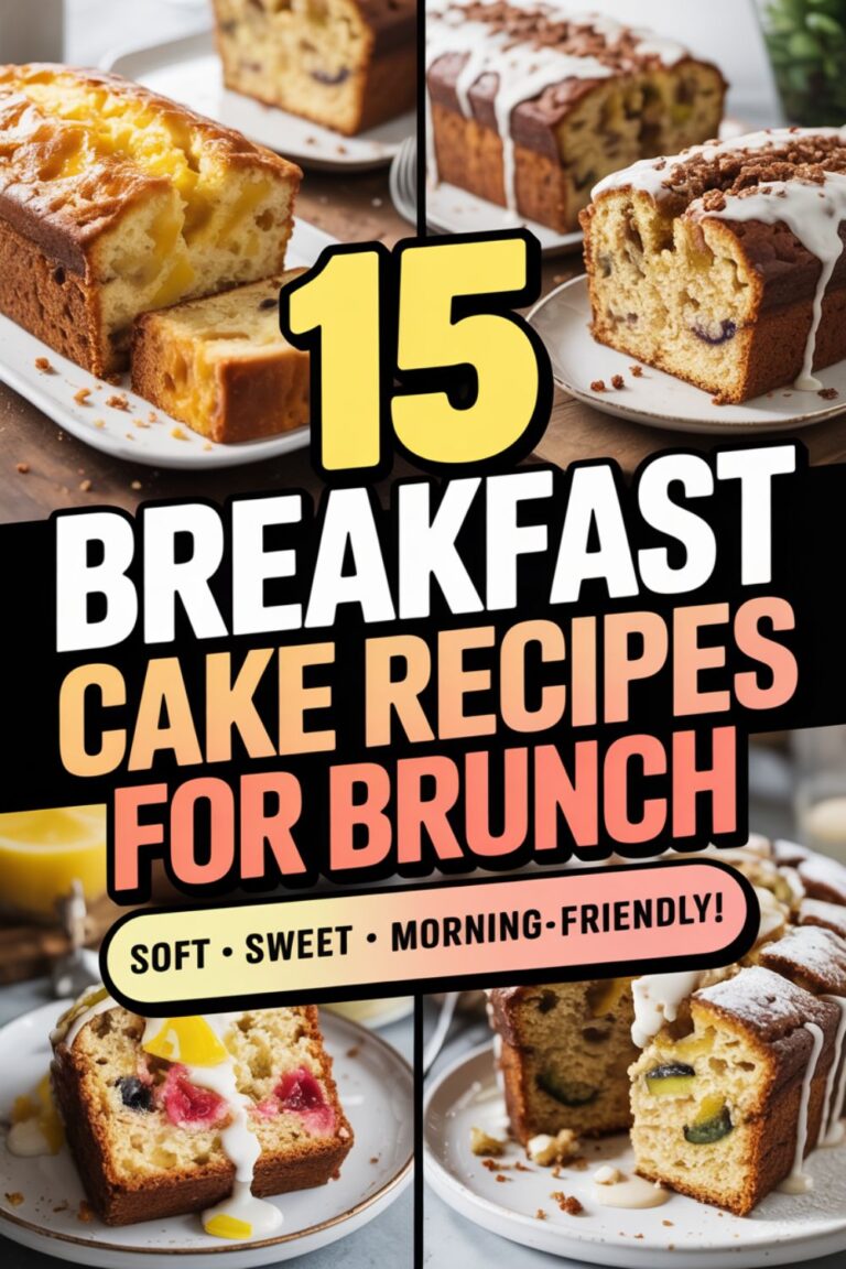 15 Breakfast Cake Recipes for Brunch 17 15 Breakfast Cake Recipes for Brunch