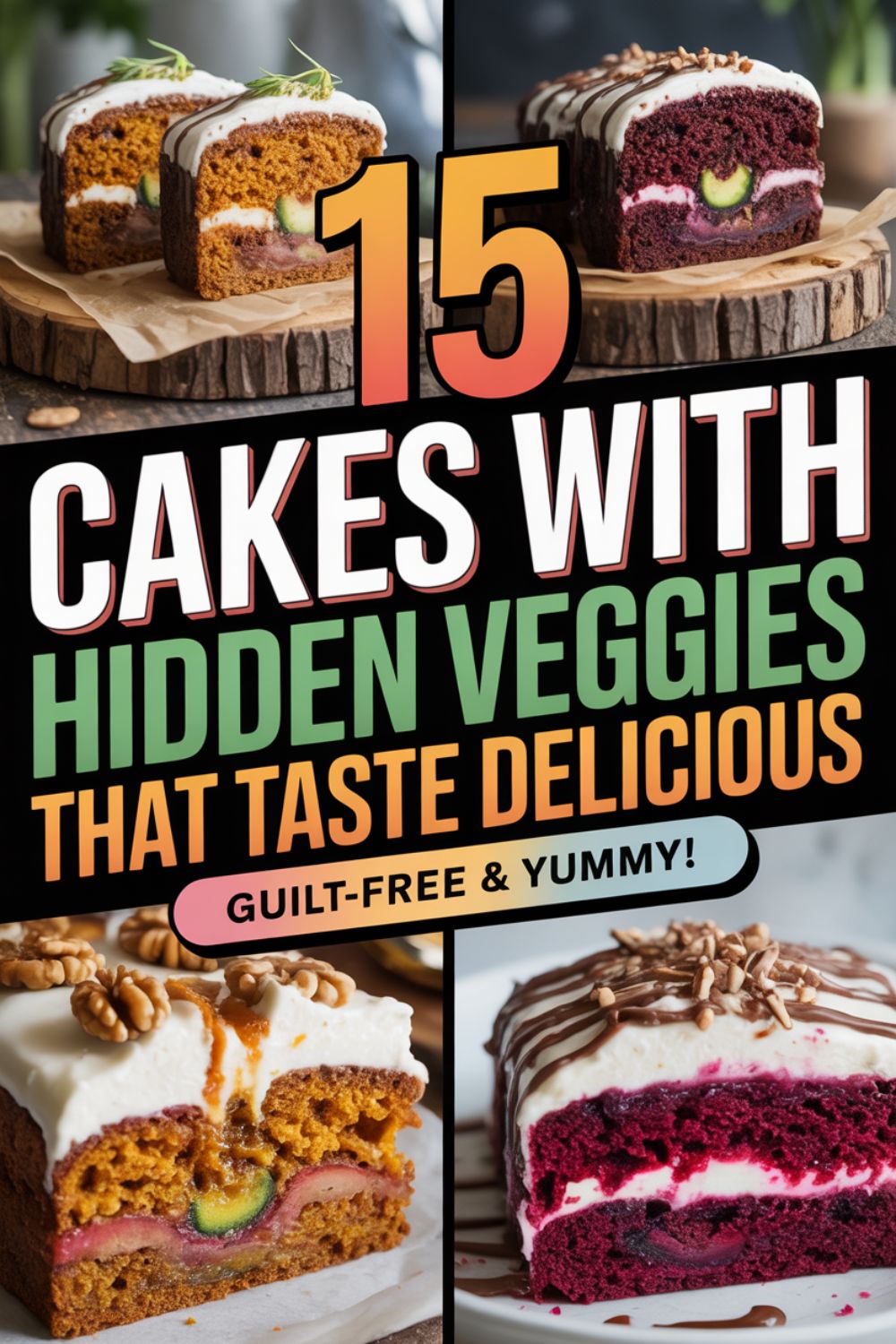 15 Cakes with Hidden Veggies That Taste Delicious 2