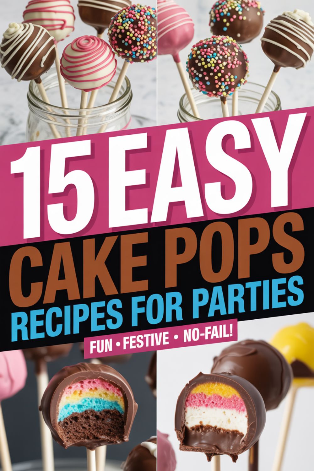 15 Easy Cake Pops Recipes for Parties 2