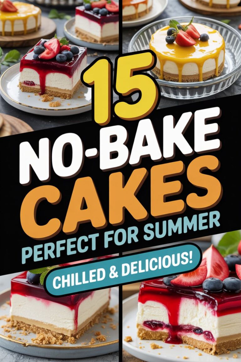 15 No-Bake Cakes Perfect for Summer
