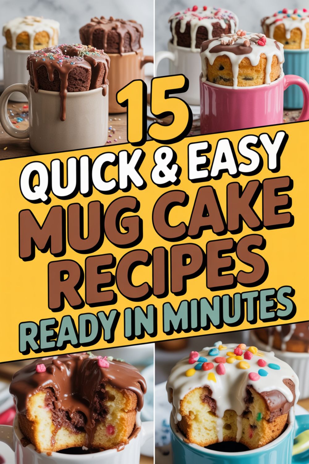 15 Quick & Easy Mug Cake Recipes 2