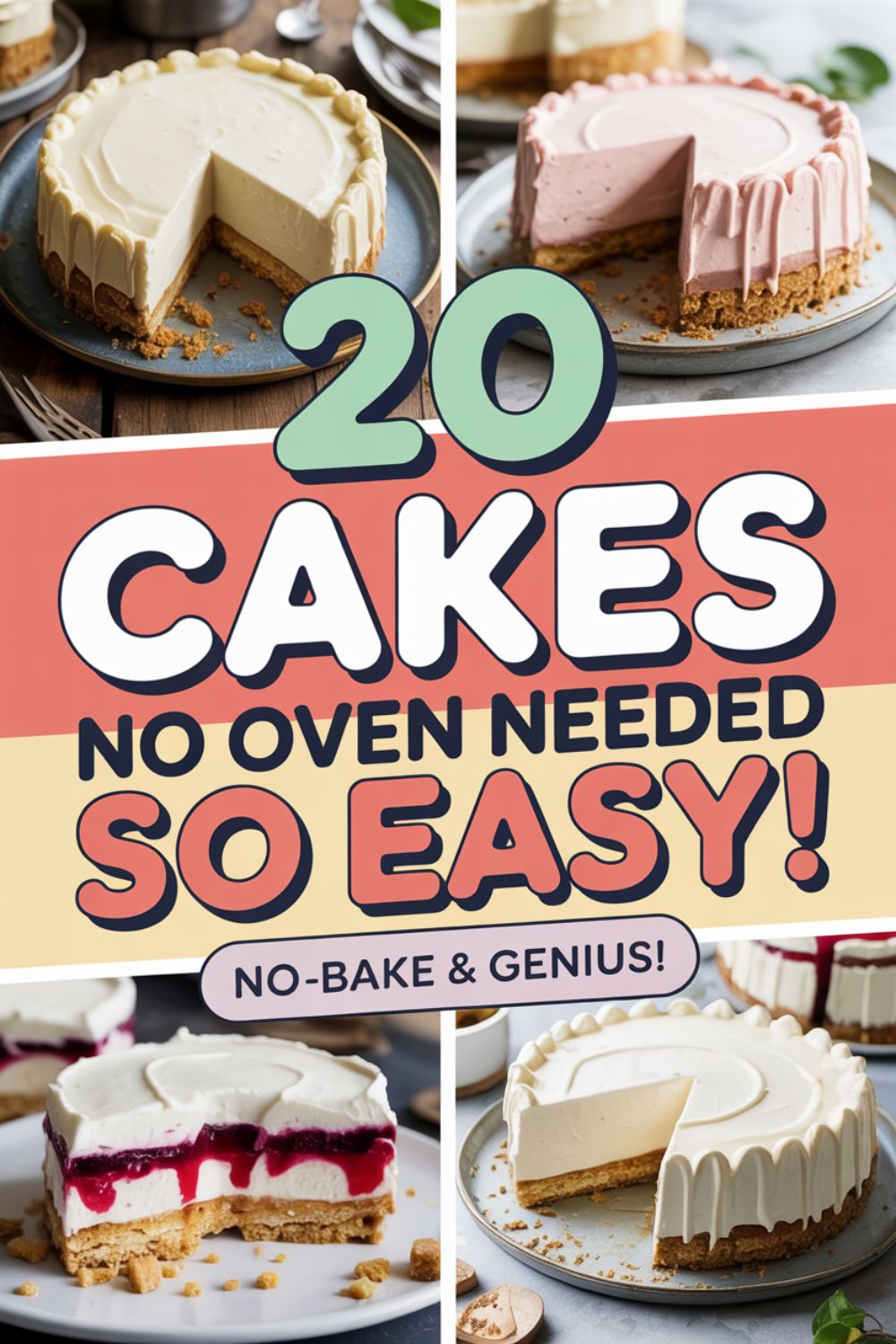 20 Cakes You Can Make Without an Oven
