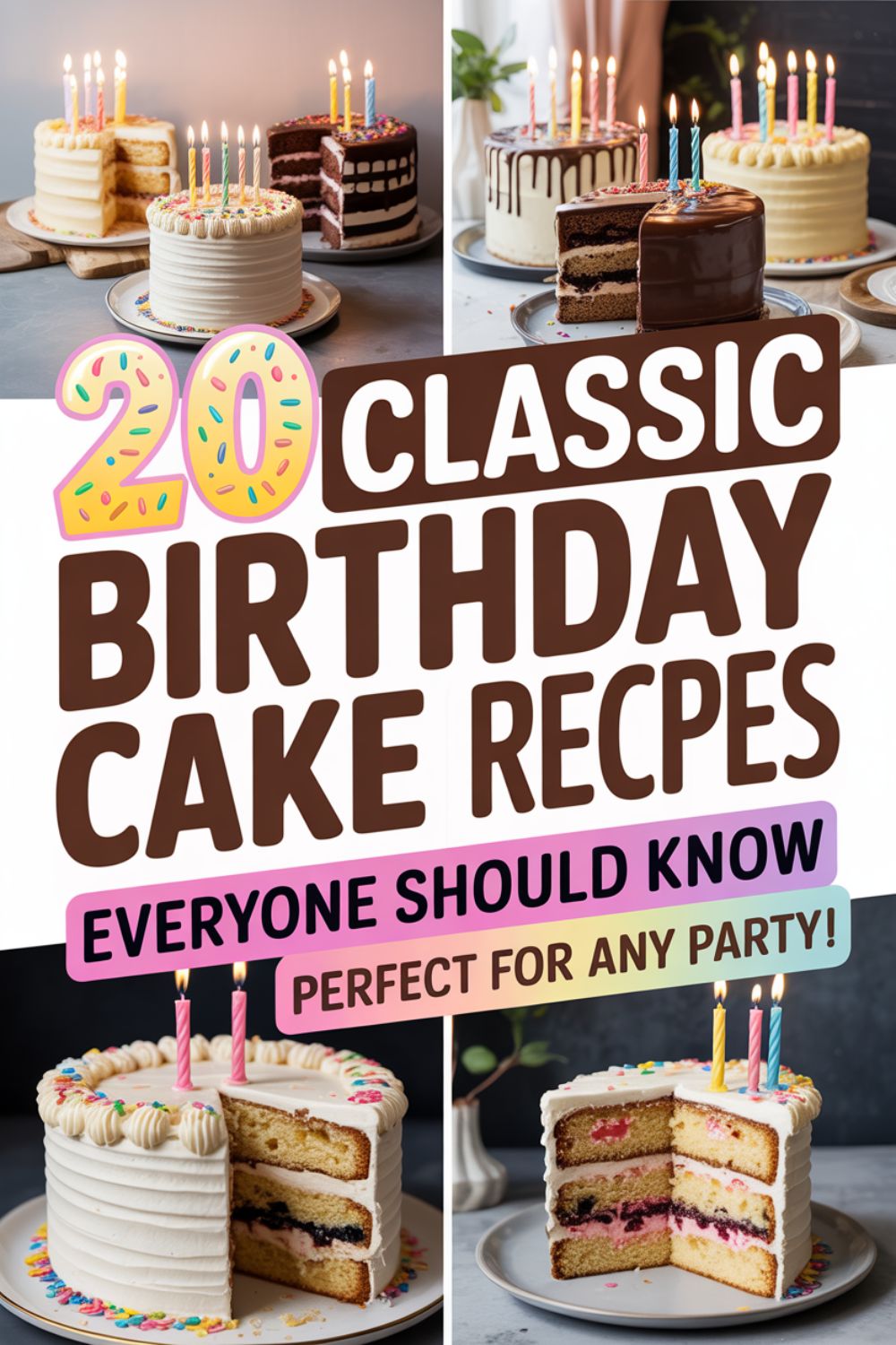 20 Classic Birthday Cake Recipes Everyone Should Know