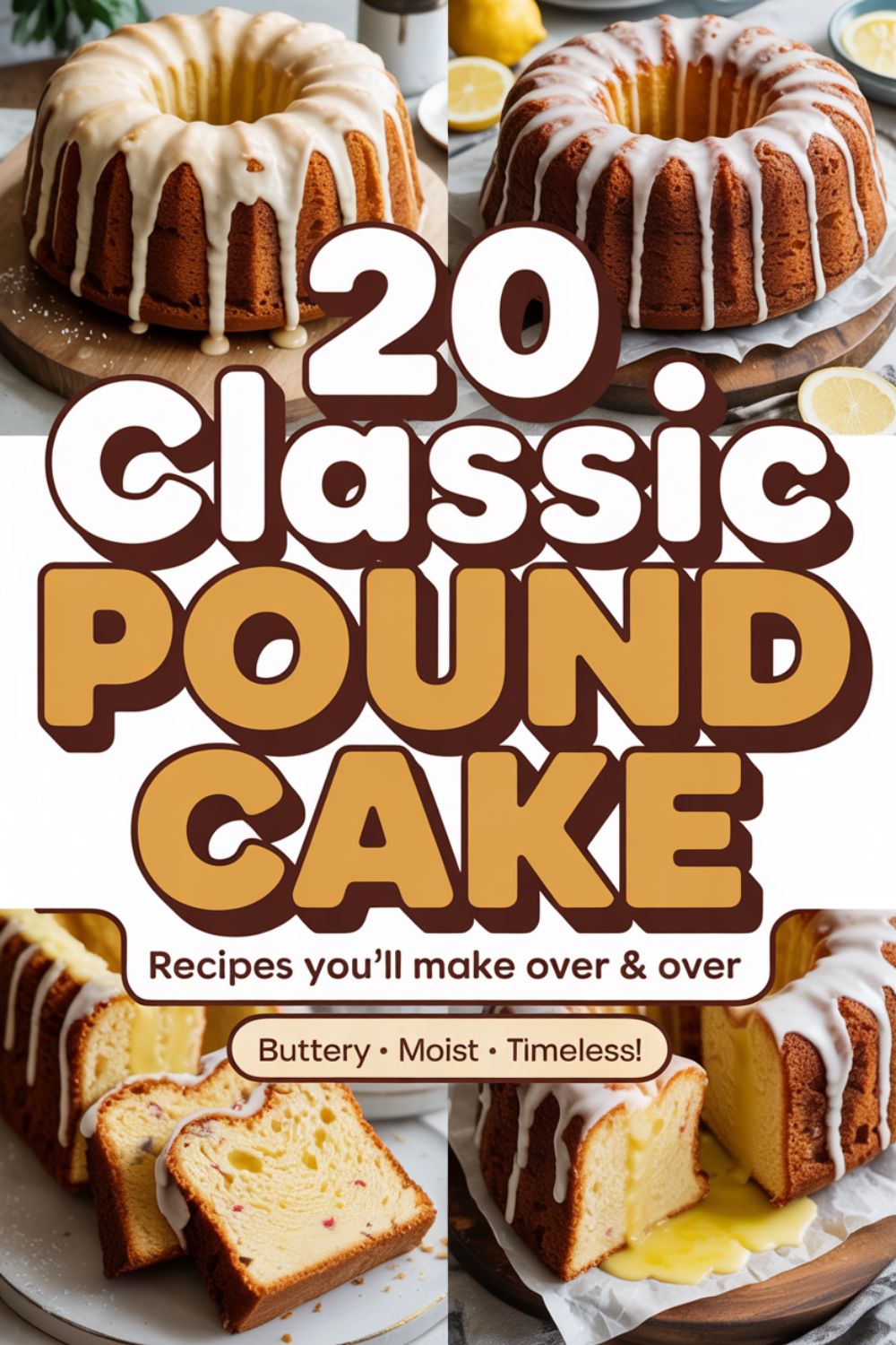 20 Classic Pound Cake Recipes Youll Make Over and Over