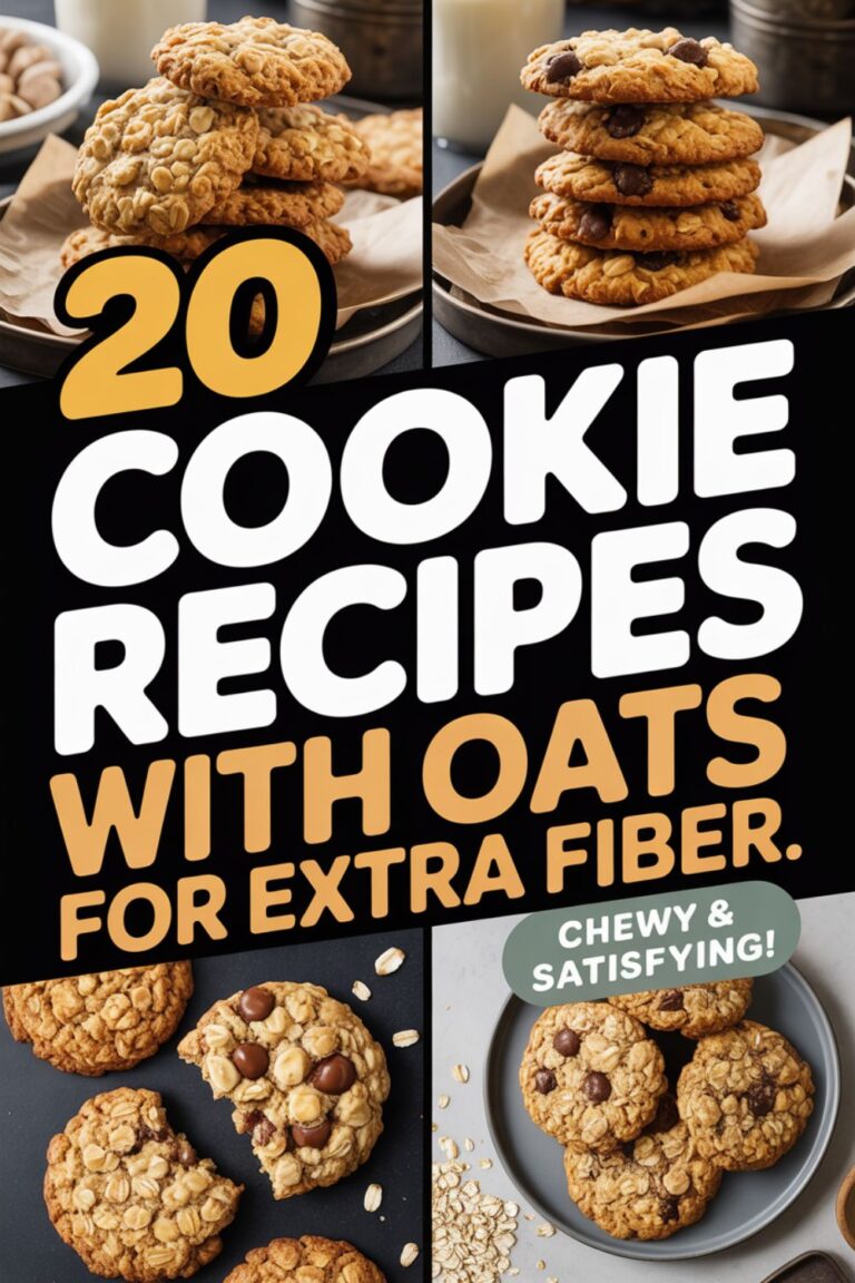 20 Cookie Recipes That Use Oats for Extra Fiber