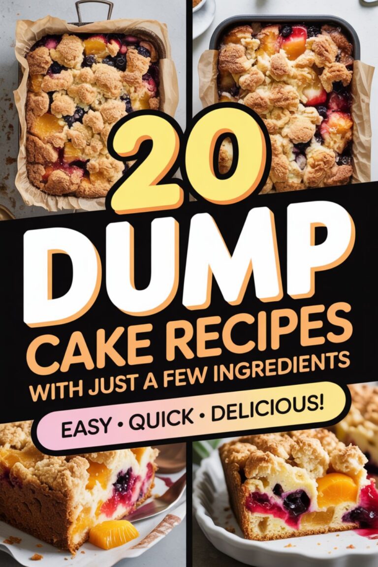 20 Dump Cake Recipes with Just a Few Ingredients 11 20 Dump Cake Recipes with Just a Few Ingredients