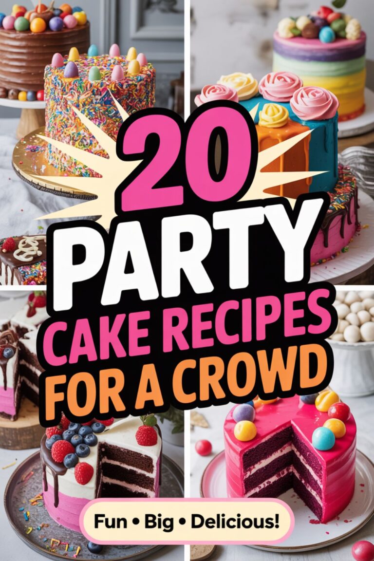 20 Party Cake Recipes for a Crowd 13 20 Party Cake Recipes for a Crowd