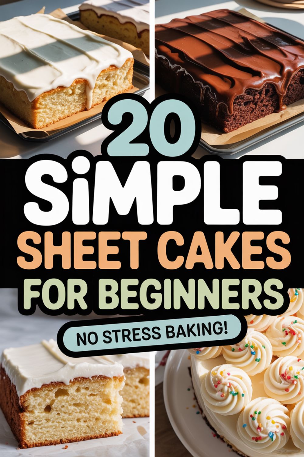 20 Simple Sheet Cake Recipes for Beginners