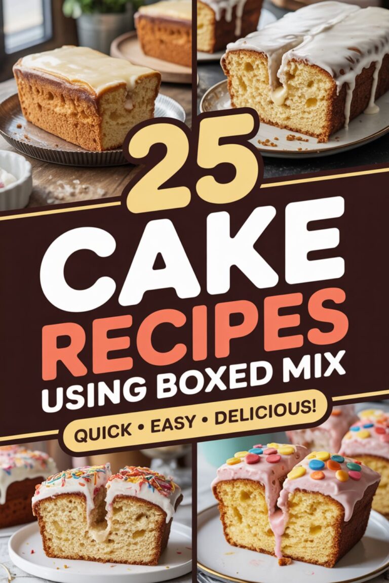 25 Cake Recipes Using Boxed Cake Mix 1 25 Cake Recipes Using Boxed Cake Mix