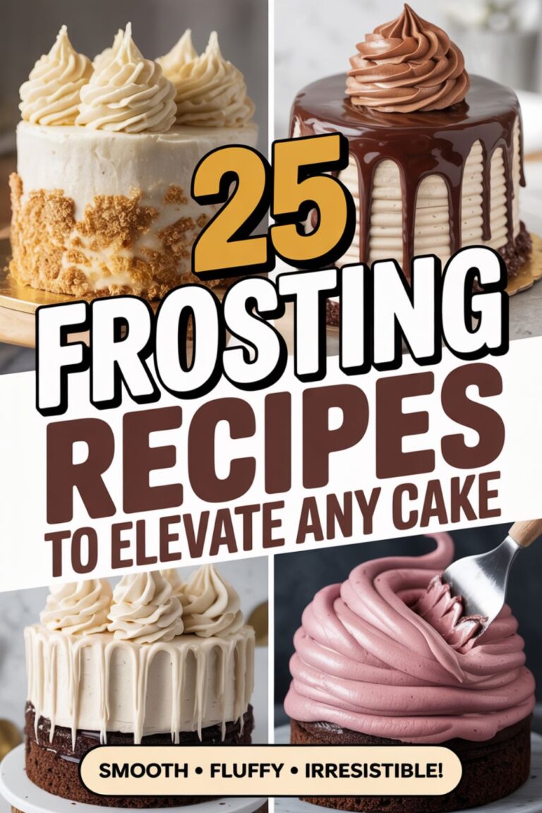 25 Frosting Recipes to Elevate Any Cake