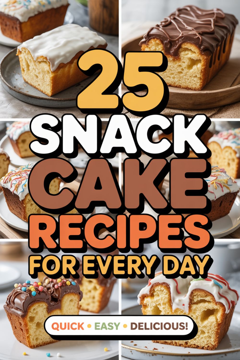 25 Snack Cake Recipes for Every Day
