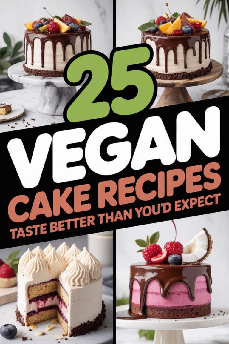 25 Vegan Cake Recipes That Taste Better Than You’d Expect