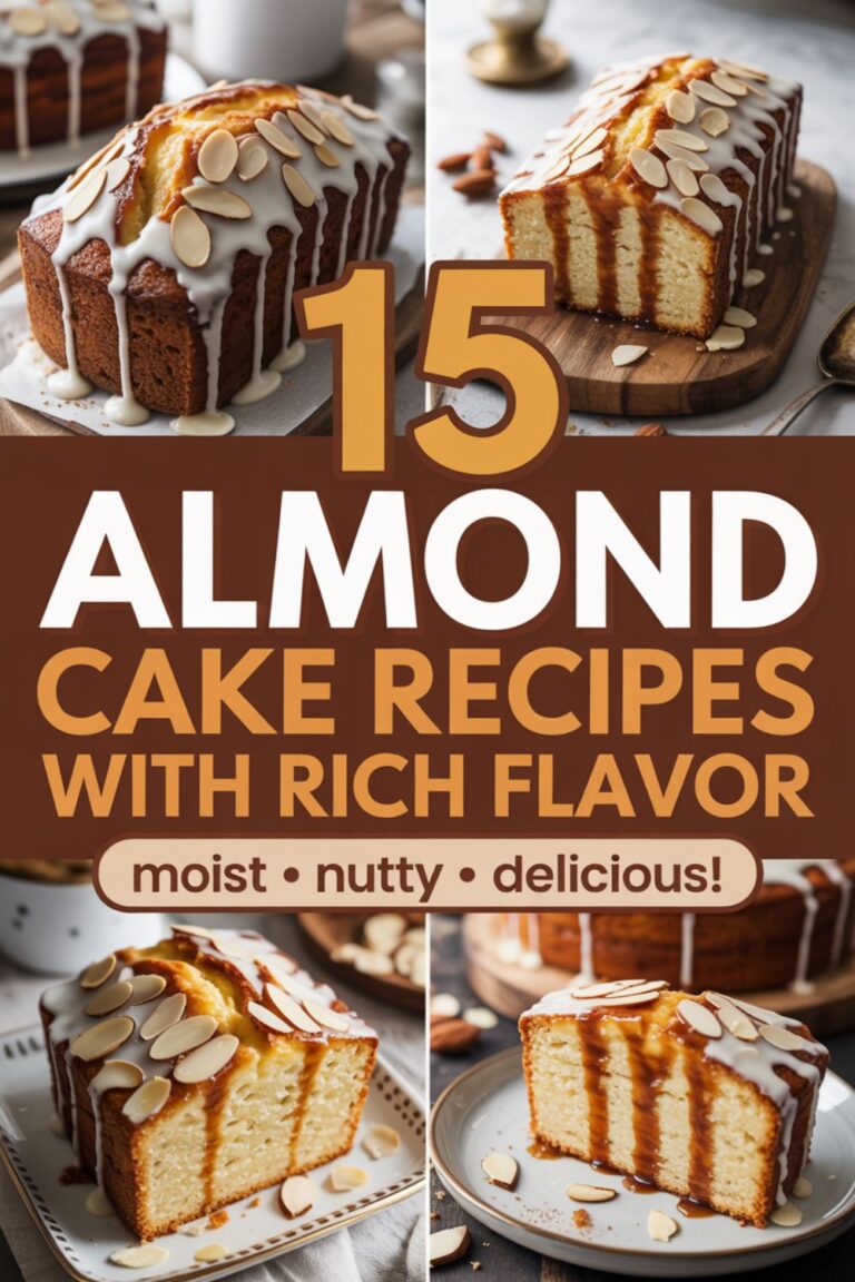 15 Almond Cake Recipes with Rich Flavor