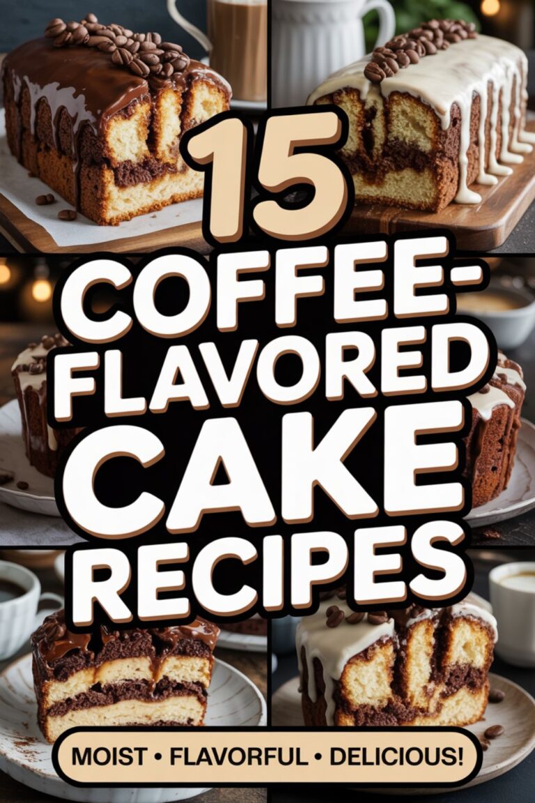 15 Coffee-Flavored Cake Recipes That’ll Make Your Kitchen Smell Like Heaven