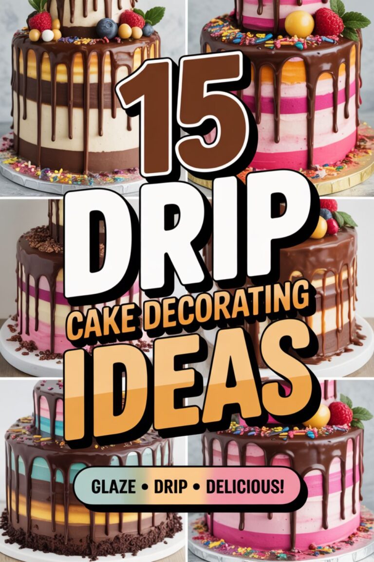 15 Drip Cake Decorating Ideas That’ll Make You Look Like a Pro