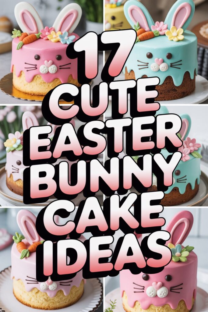 17 Cute Easter Bunny Cake Ideas That'll Steal The Show