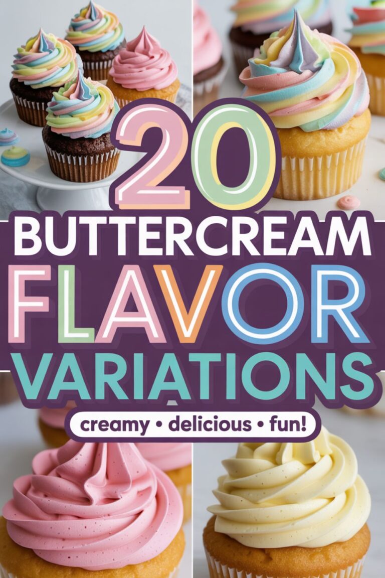 20 Buttercream Flavor Variations That’ll Make Your Cakes Unforgettable