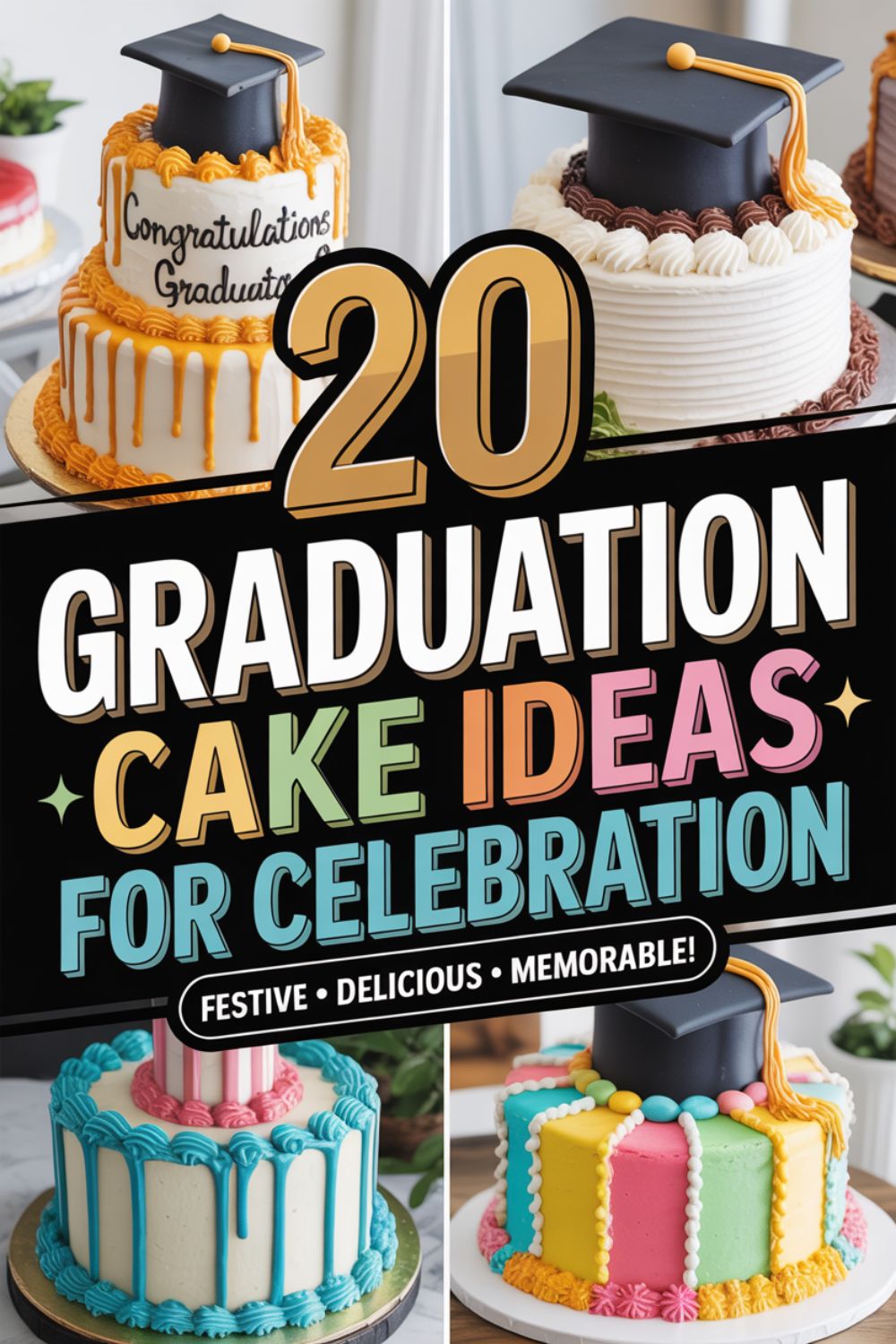 20 Graduation Cake Ideas