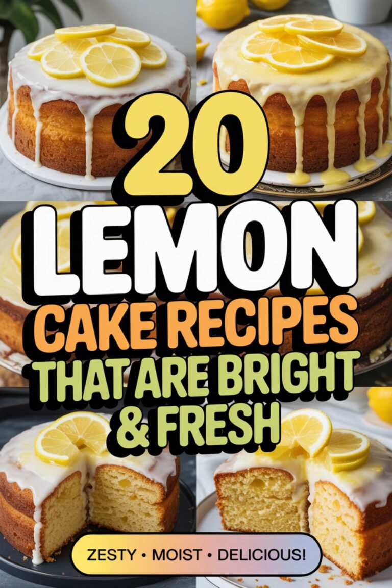 20 Lemon Cake Recipes That Are Bright & Fresh