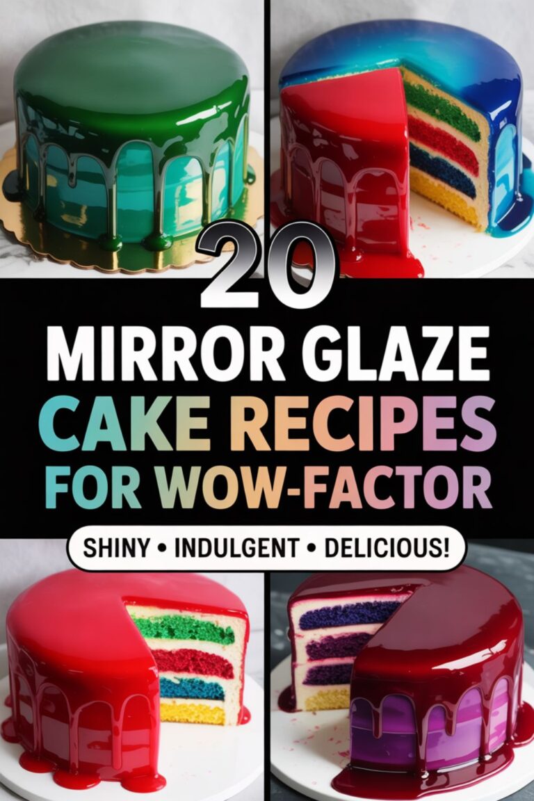 20 Mirror Glaze Cake Recipes That’ll Make Your Kitchen Look Like a Pastry Shop