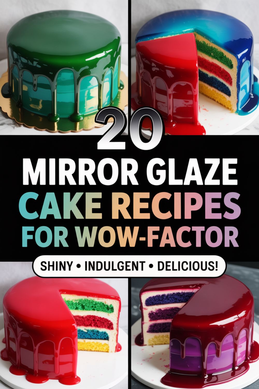20 Mirror Glaze Cake Recipes