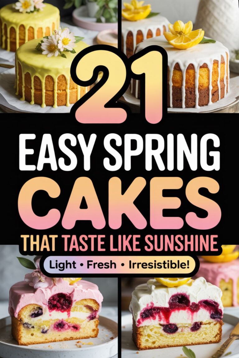 21 Easy Spring Cakes That Taste Like Sunshine