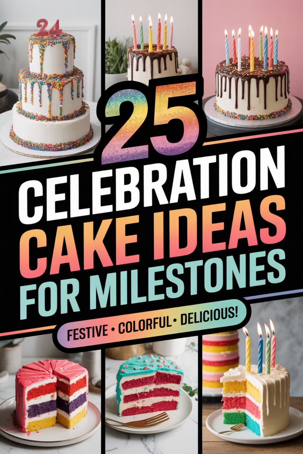 25 Celebration Cake Ideas for Milestones
