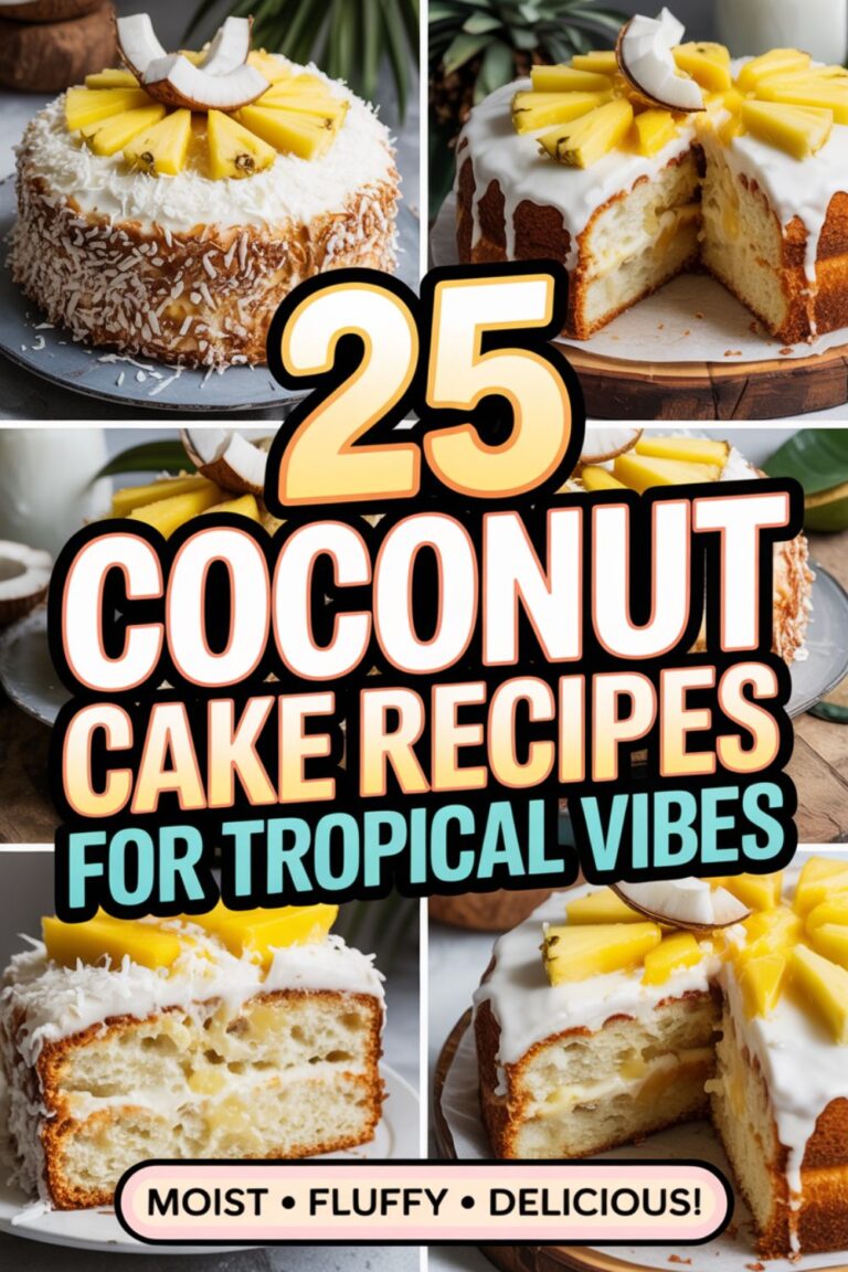 25 Coconut Cake Recipes for Tropical Vibes