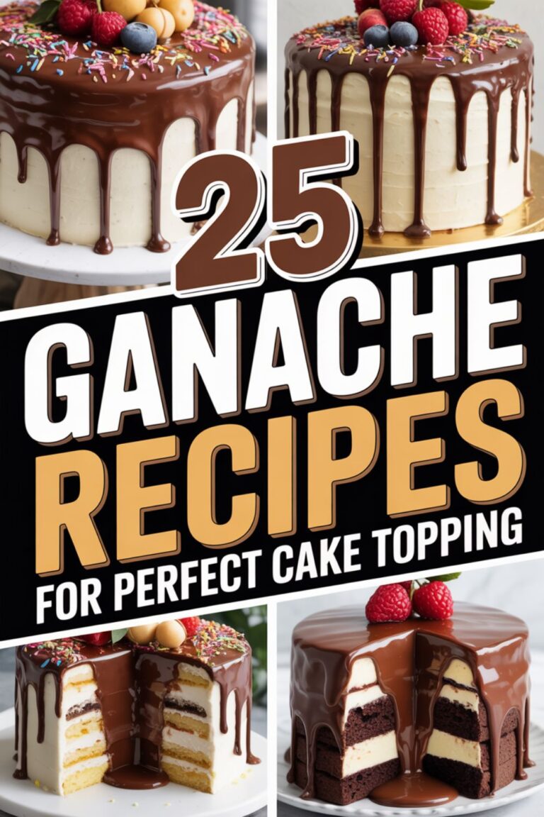 25 Ganache Recipes for Perfect Cake Topping