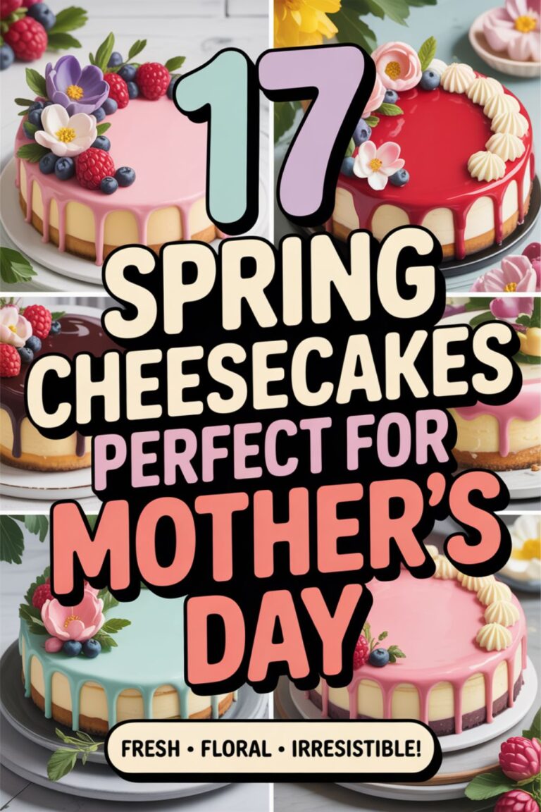 17 Spring Cheesecakes for Mother’s Day