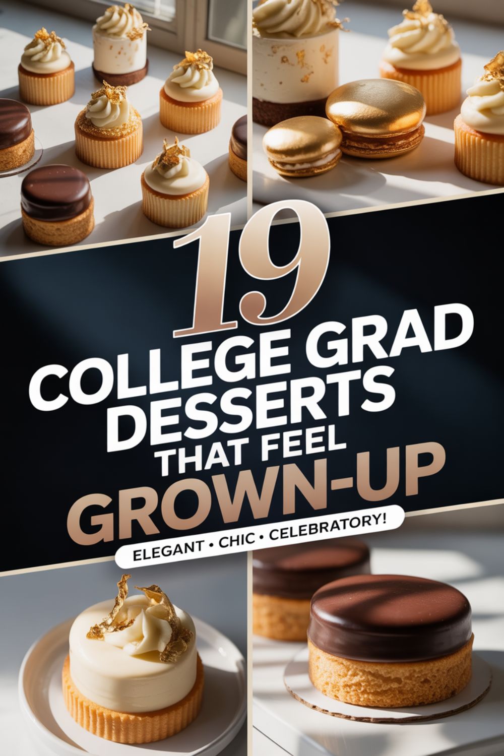 19 College Graduation Dessert Ideas That Feel Grown Up