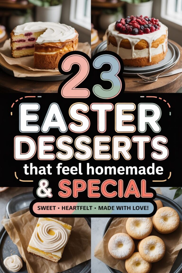 23 Easter Desserts That Feel Homemade & Special