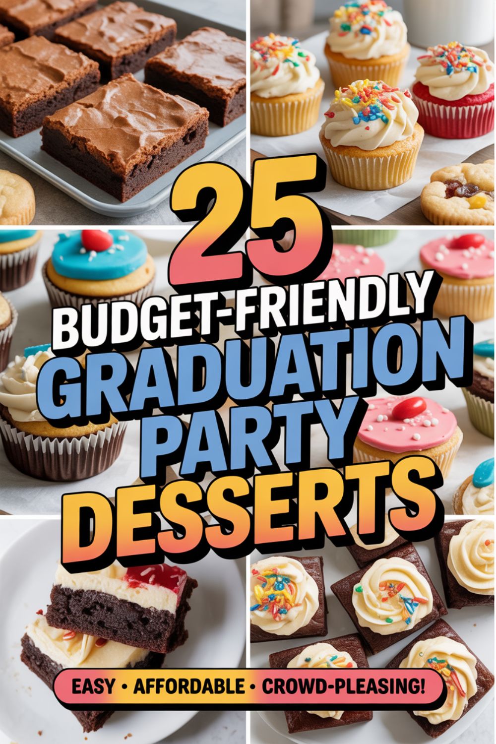 25 Budget Friendly Graduation Party Desserts