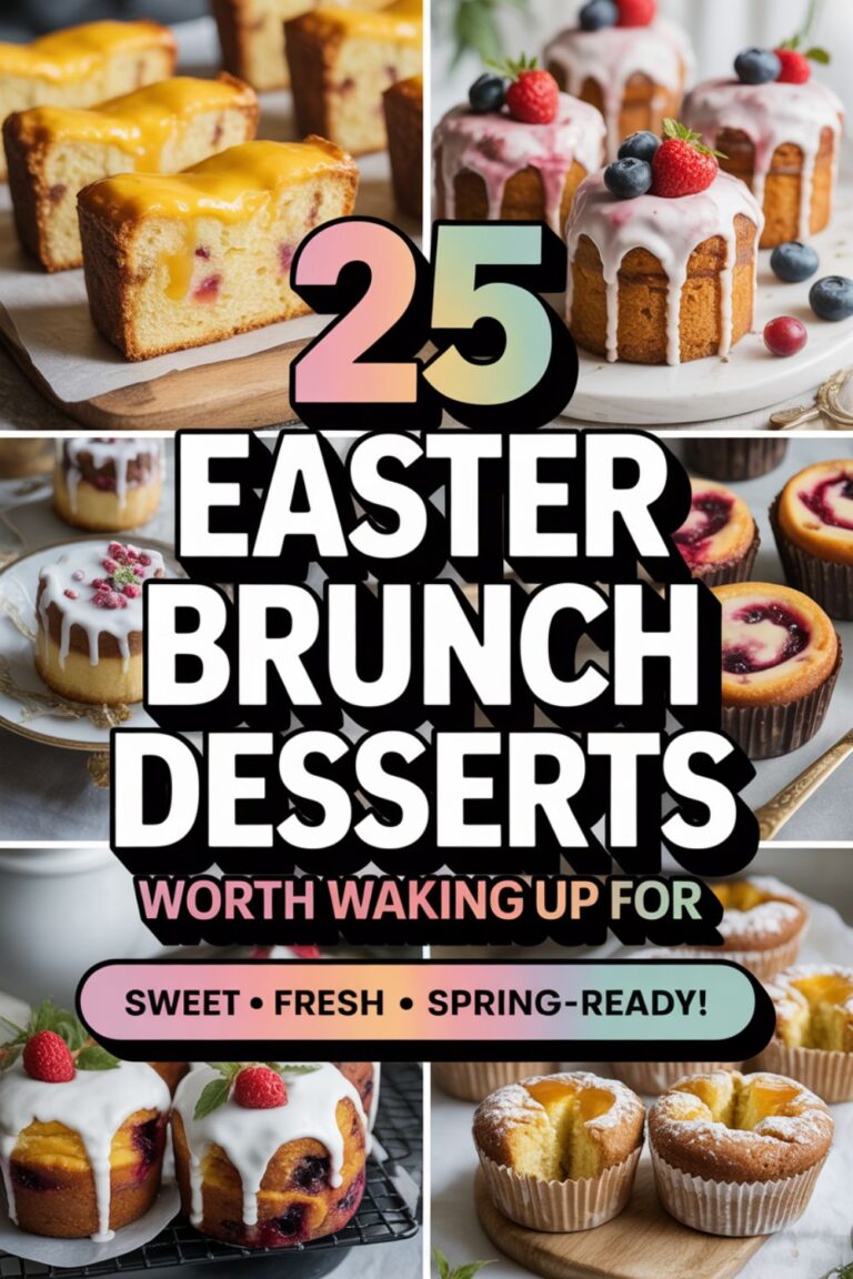 25 Easter Brunch Desserts Worth Waking Up For