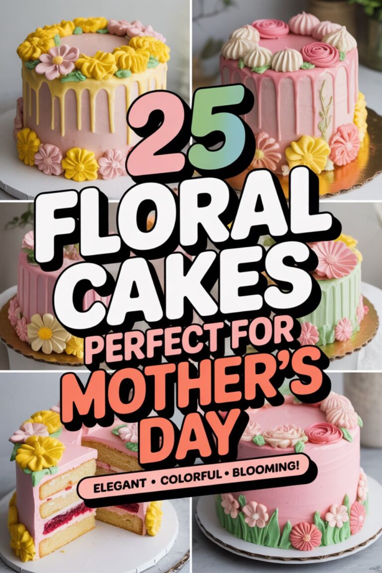 25 Floral Cakes Perfect for Mother’s Day