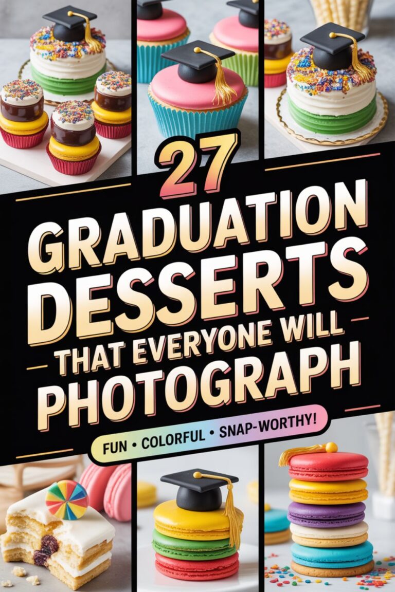 27 Graduation Desserts That Everyone Will Photograph