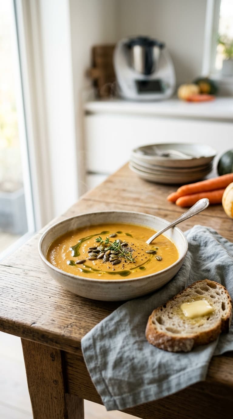 19 Thermomix Suppen Winter Rezepte Warm & Hei&szlig;
