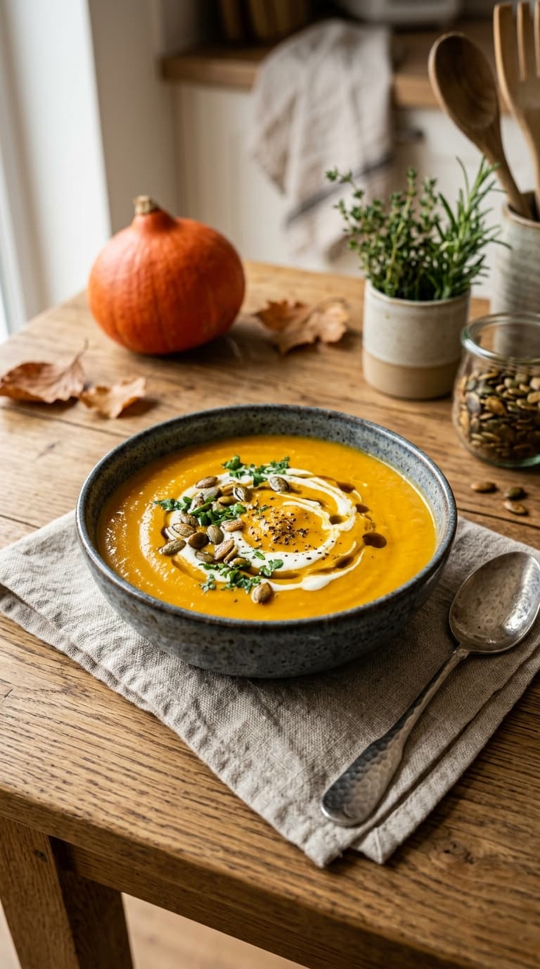 23 Thermomix K&uuml;rbissuppe Rezepte Herbstlich Cremig