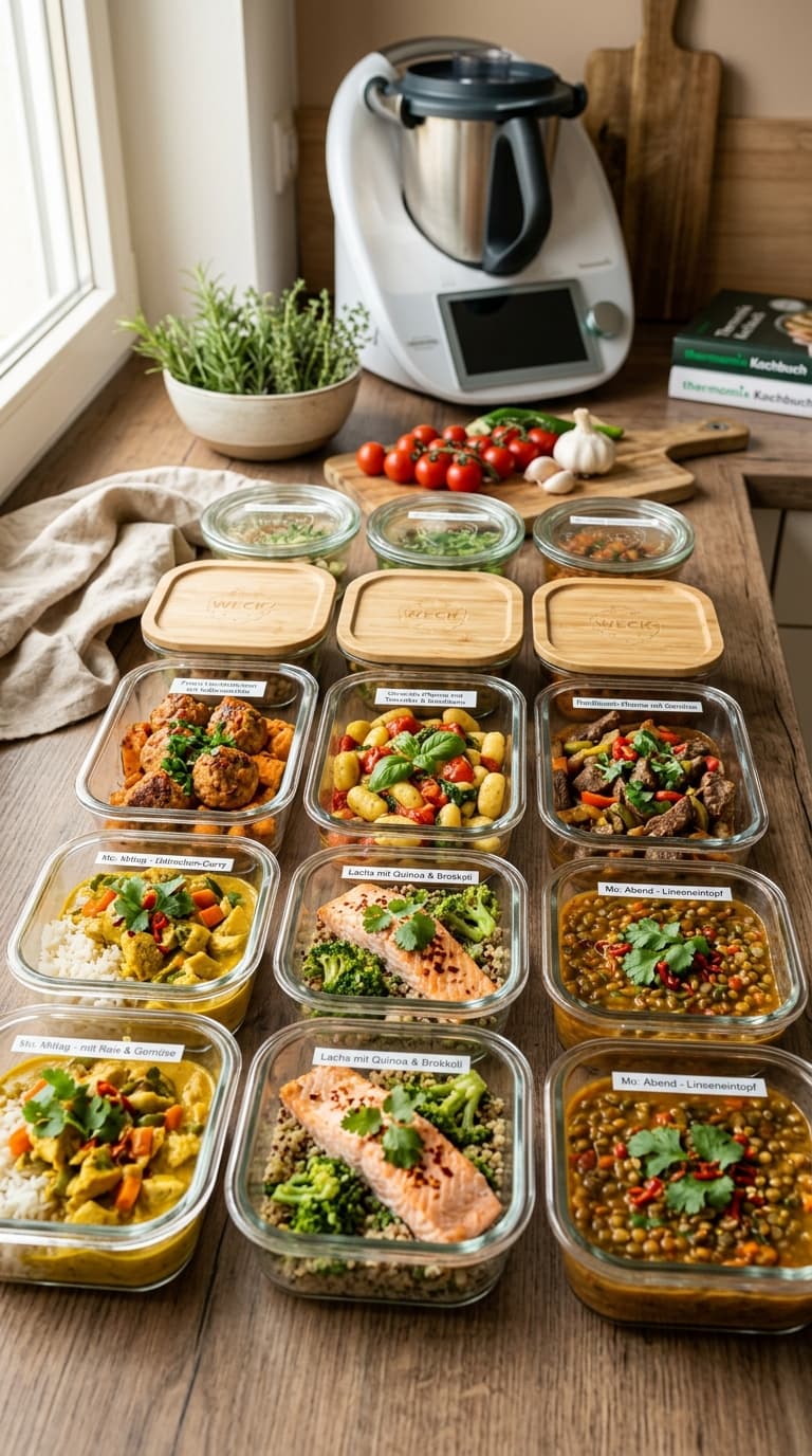 23 Thermomix Meal Prep Woche Perfekt Planen