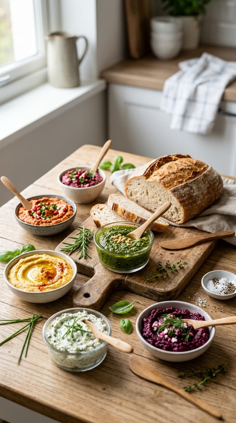 25 Thermomix Aufstriche Rezepte F&uuml;r Frisches Brot